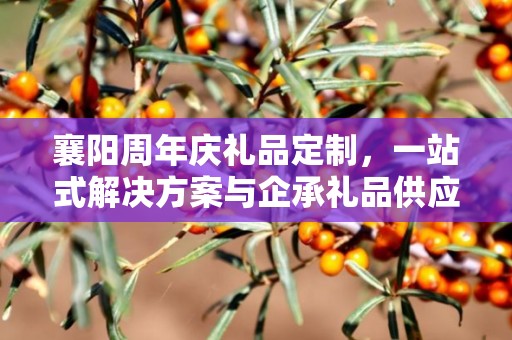 襄阳周年庆礼品定制，一站式解决方案与企承礼品供应链的独特优势