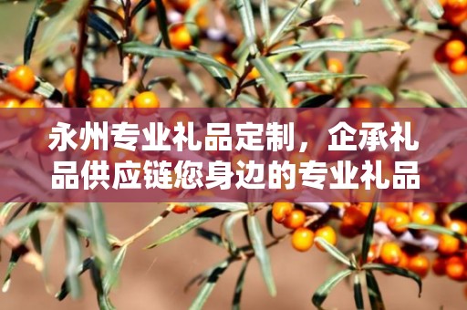 永州专业礼品定制，企承礼品供应链您身边的专业礼品定制公司