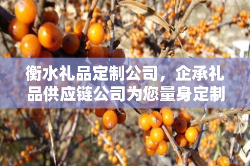 衡水礼品定制公司，企承礼品供应链公司为您量身定制专属礼品