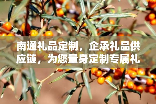南通礼品定制，企承礼品供应链，为您量身定制专属礼品