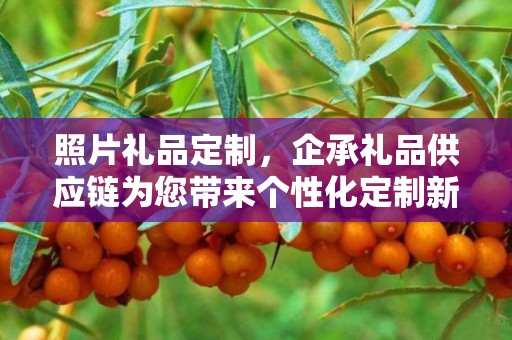 照片礼品定制，企承礼品供应链为您带来个性化定制新体验